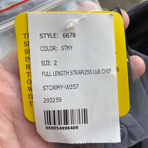 AFTER SIX DRESS - SZ 2 - Picture 7 of 9